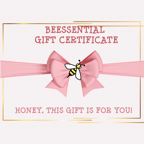Beessential Gift Card – Perfect for Natural Skincare & Beauty Gifts, Flexible & Easy to Use