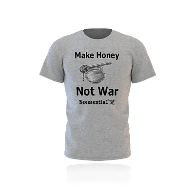 Make Honey Not War Grey T-Shirt