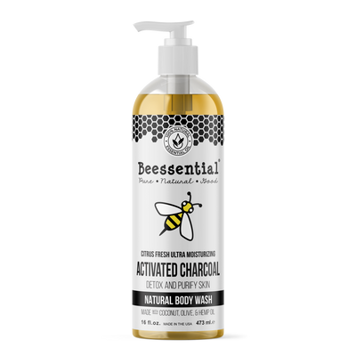 every day use
charcoal body wash
moisturizing
detoxfying 
essential oils