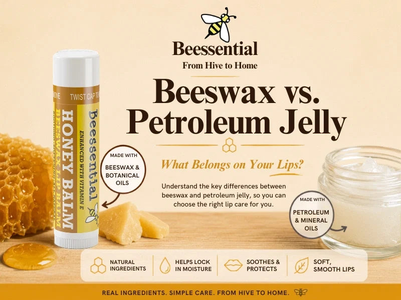 Beeswax Versus Petroleum: What Belongs on Skin? - Beessential
