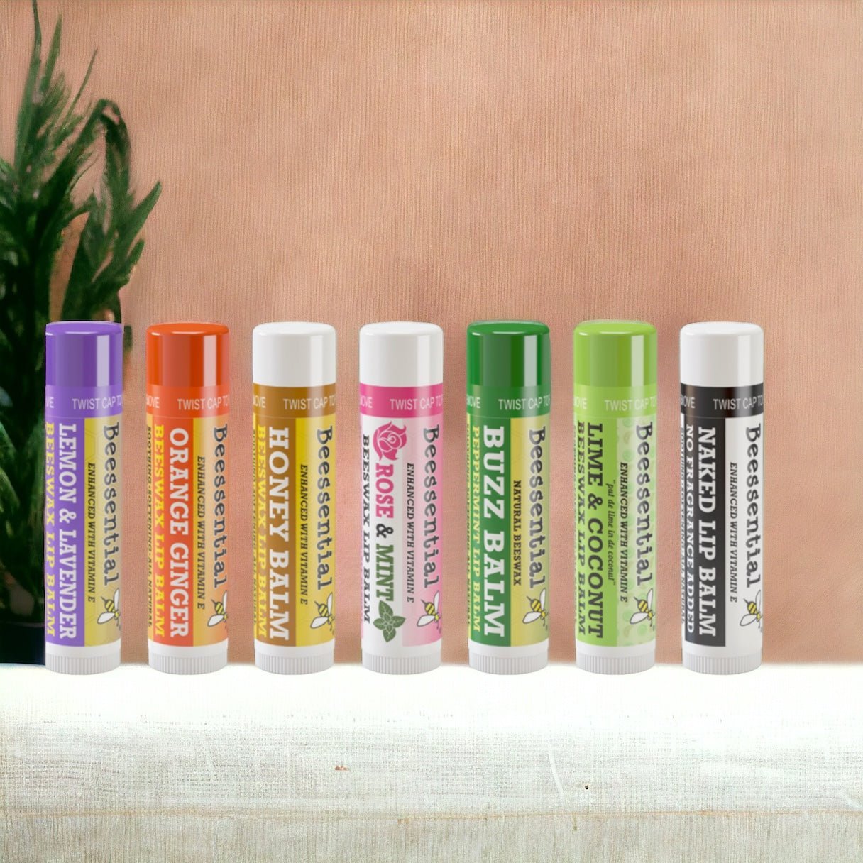 Beessential Lip Balm - Natural Hydration with Honey, Beeswax, and Propolis - Beessential
