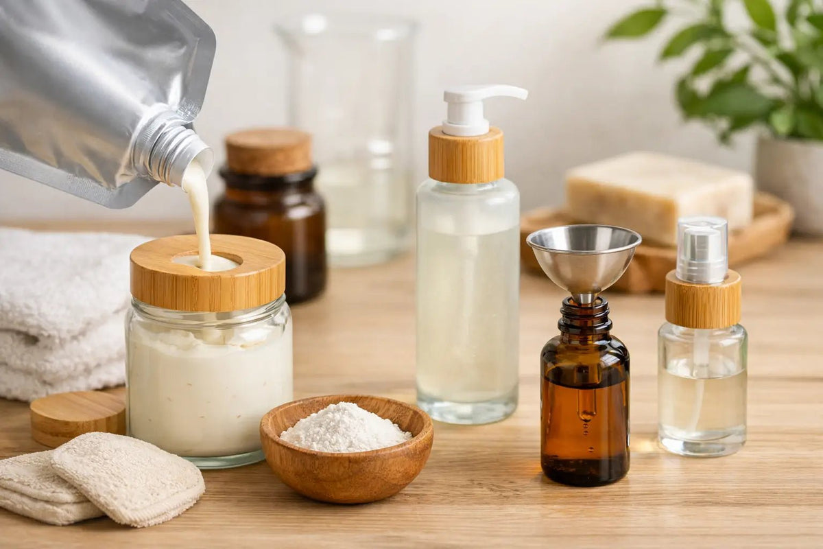 Low Waste Beauty Refill Options That Work - Beessential