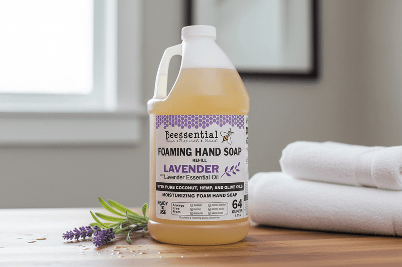 Why Buying Foaming Hand Soap in Bulk Saves Money & Reduces Waste - Beessential