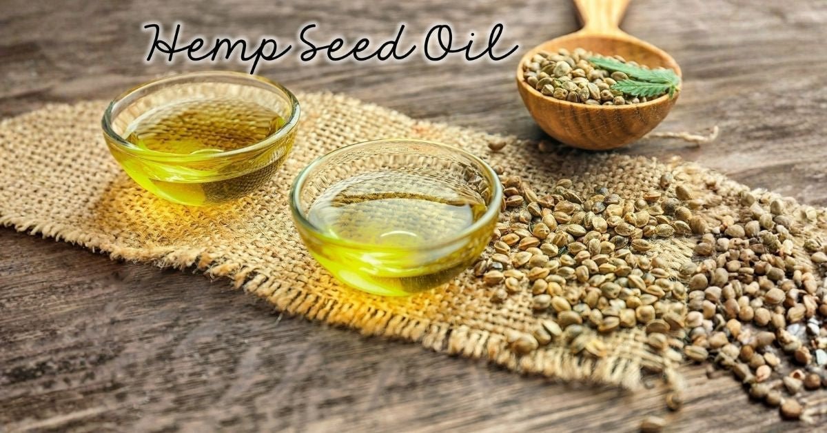 Hemp seed oil ingredient with Beessential natural skincare and haircare products for soft-feeling skin and smoother hair.