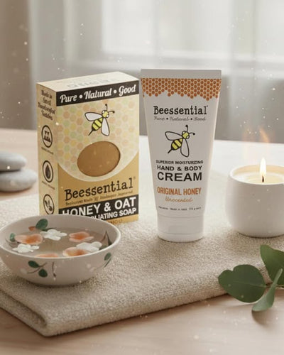 Beessential Unscented Honey Hand Cream – Gentle & Hydrating