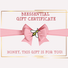 Beessential Gift Card – Perfect for Natural Skincare & Beauty Gifts, Flexible & Easy to Use