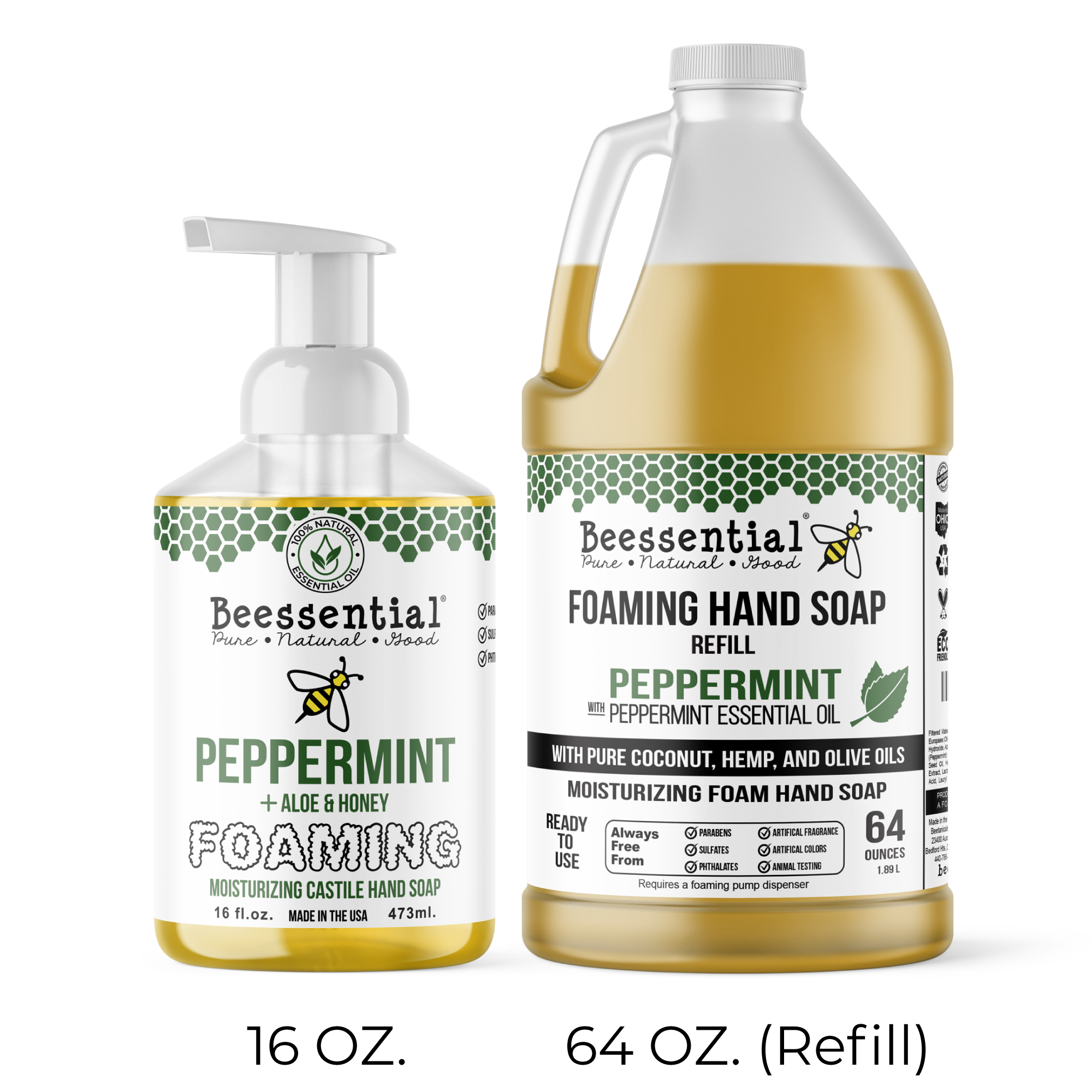 Peppermint Foaming Soap