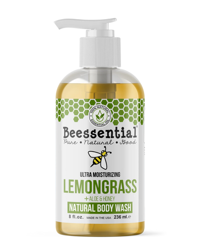 Beessential Lemongrass Body Wash | Natural Daily Skincare Essential