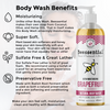 Invigorate your shower with Beessential Grapefruit Body Wash – A zesty, moisturizing formula with natural ingredients