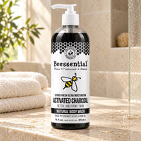 Activated Charcoal Body Wash - Detox & Hydrate - Beessential