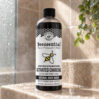 Activated Charcoal Body Wash - Detox & Hydrate - Beessential