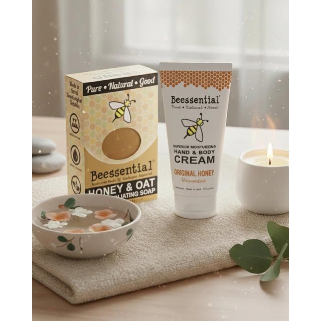 Beessential Unscented Honey Hand Cream - Beessential