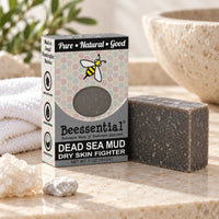 Dead Sea Mud Soap - Detoxifying & Nourishing Skincare - Beessential