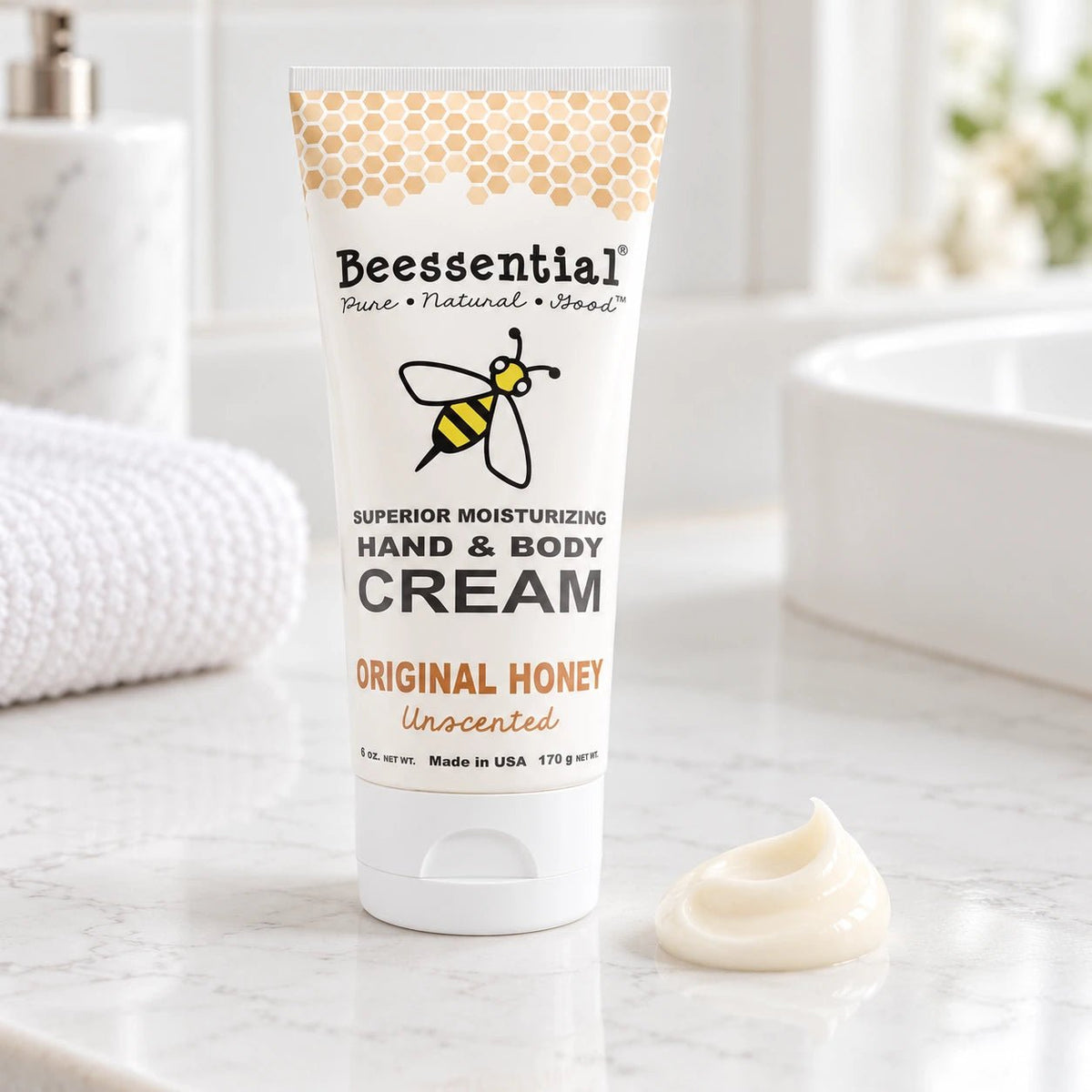 Fragrance-Free Honey Hand & Body Cream - Beessential