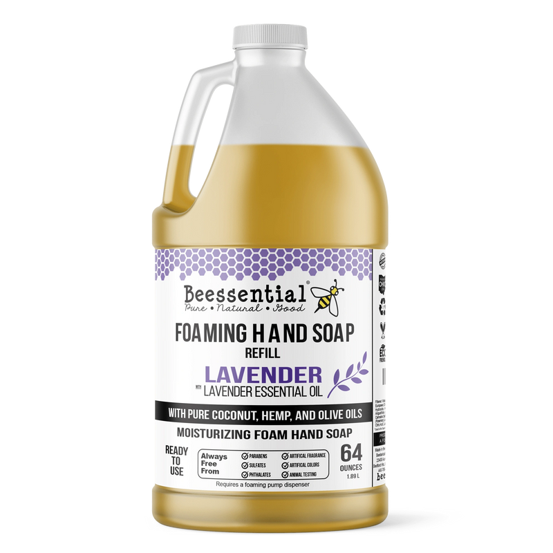 Lavender and Bergamot Foaming Hand Soap - Beessential