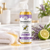 Lavender Bergamot Body Wash – Natural & Nourishing - Beessential