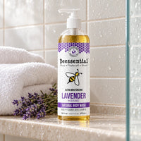 Lavender Bergamot Body Wash – Natural & Nourishing - Beessential