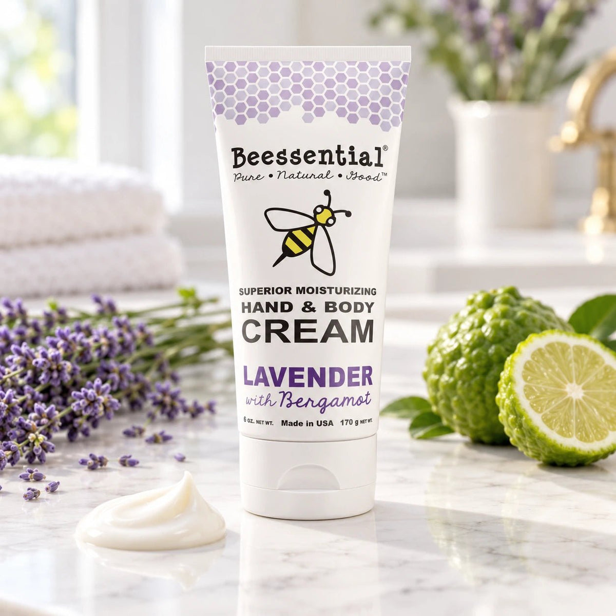 Lavender & Bergamot Hand Cream - Beessential