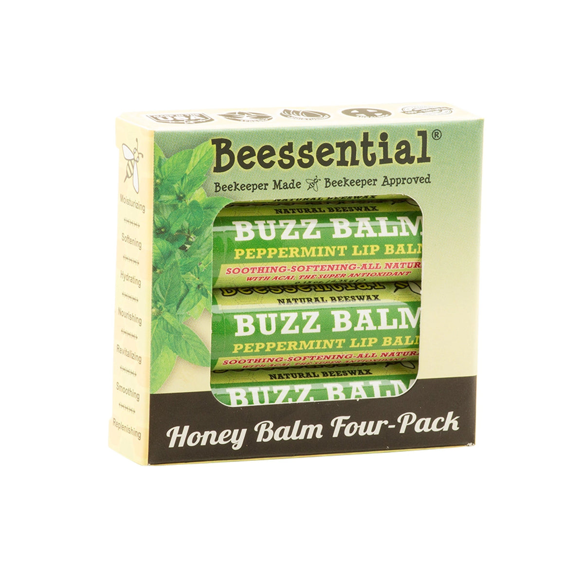 Peppermint Beeswax Lip Balm - Beessential