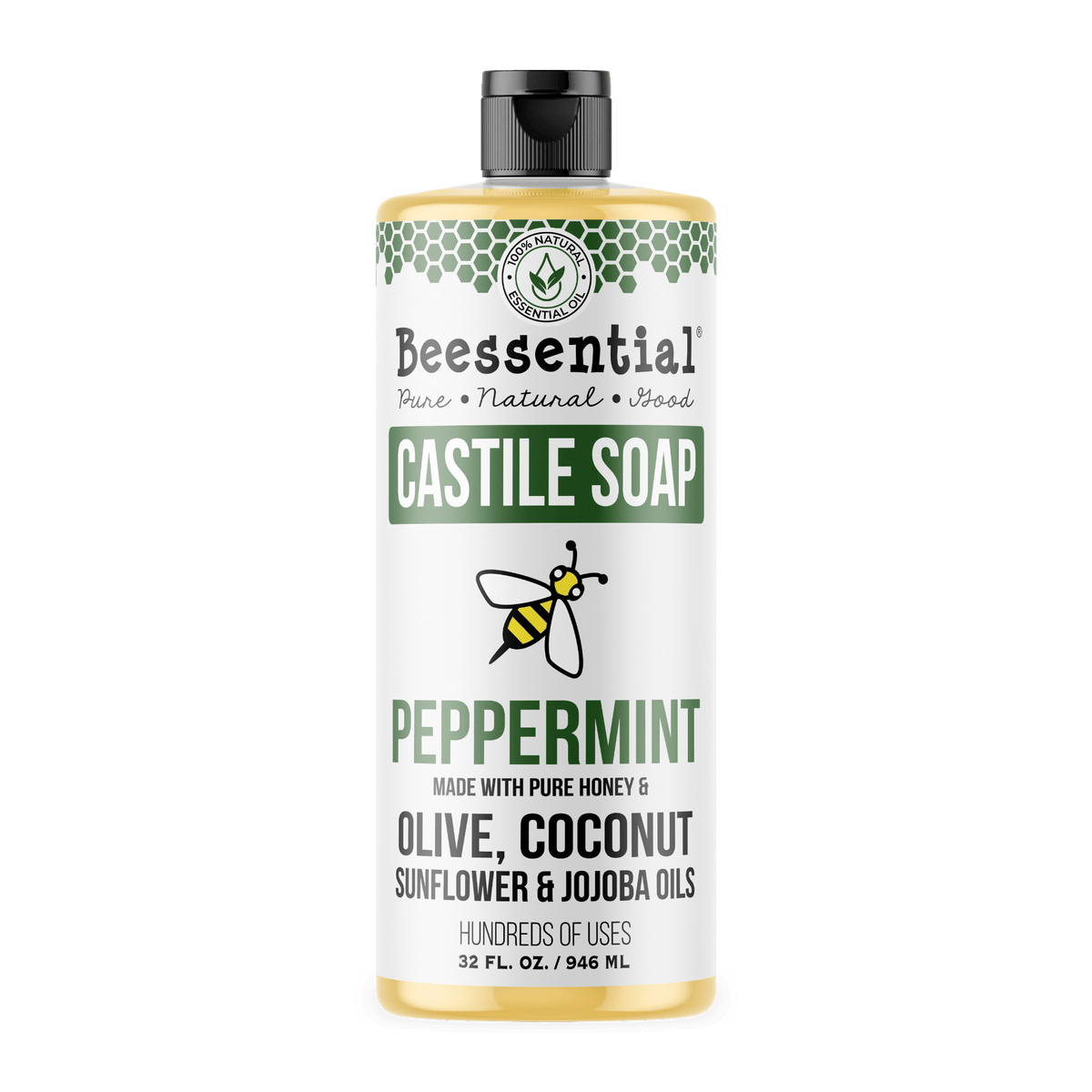 Peppermint Castile Soap - Beessential