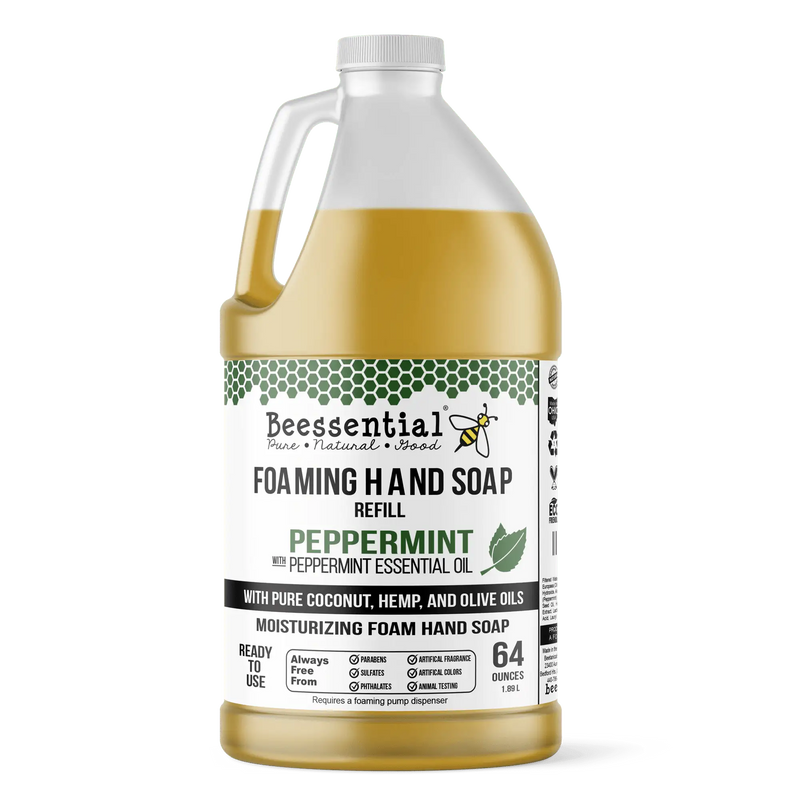 Peppermint Foaming Hand Soap - Beessential