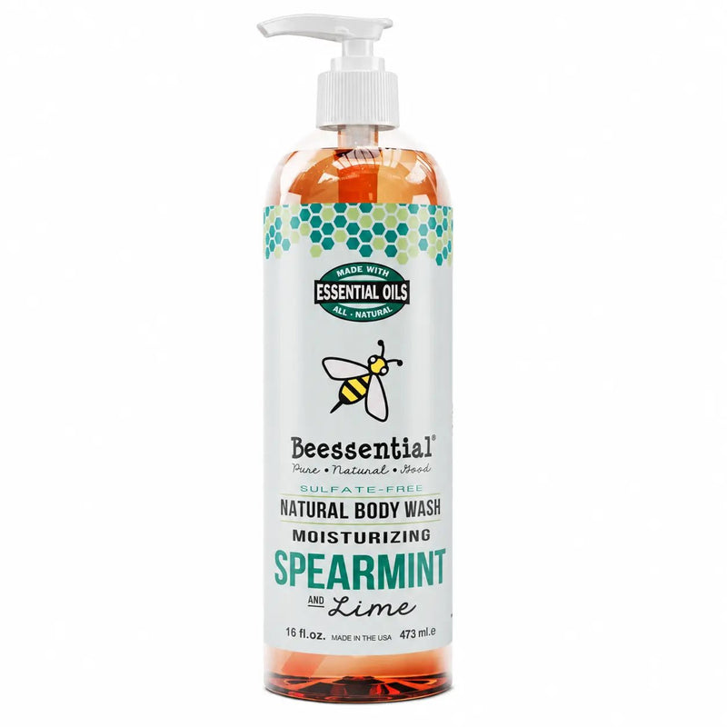 Spearmint Lime Body Wash - Beessential