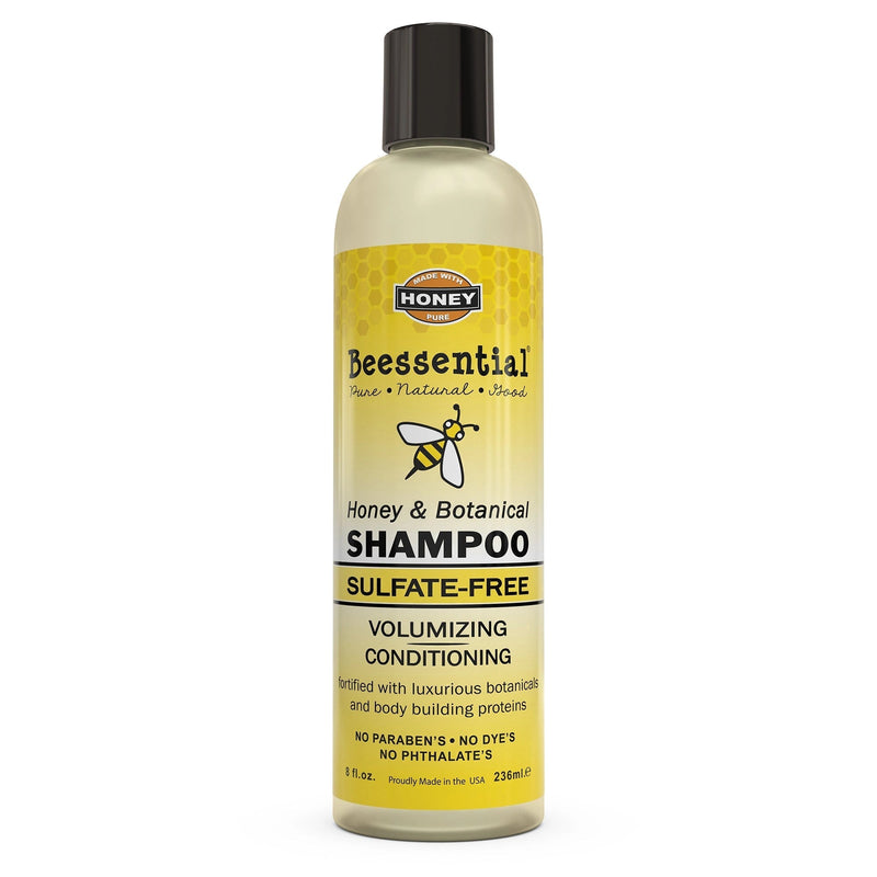 Sulfate-Free Honey Shampoo is a gentle, everyday shampoo made with honey and botanical ingredients to cleanse hair without harsh sulfates