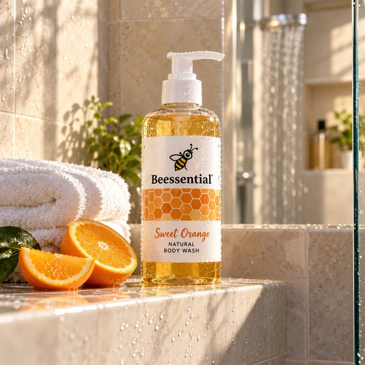 Sweet Orange Body Wash - Beessential