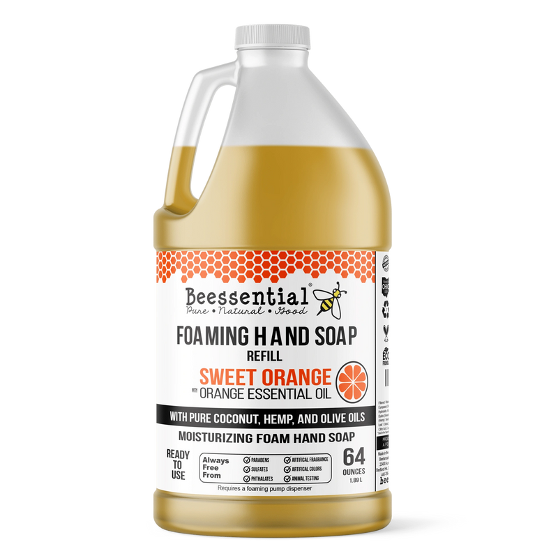 64 Oz Orange Moisturizing Foaming Hand Soap