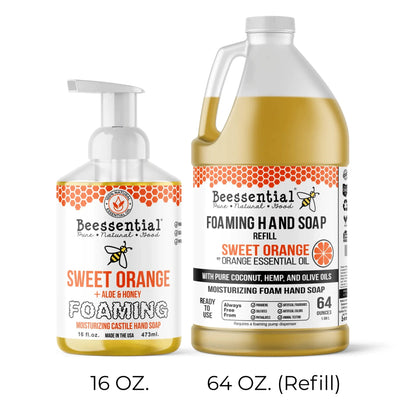 Sweet Orange Foaming Soap - Beessential