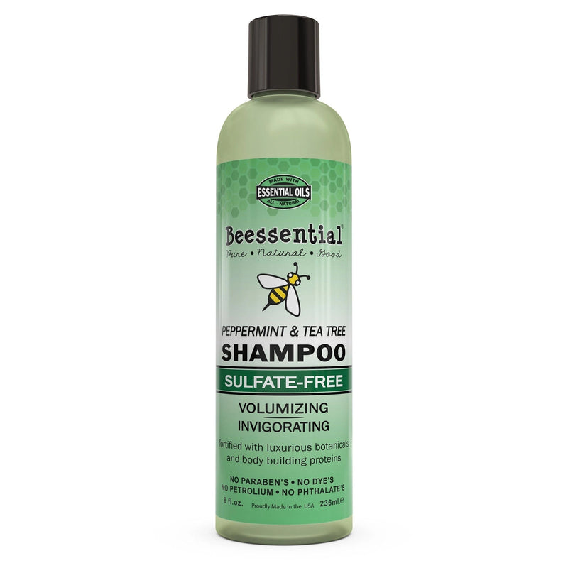Tea Tree and Mint Shampoo is a refreshing sulfate-free shampoo made for hair and scalp that need a clean, invigorating reset