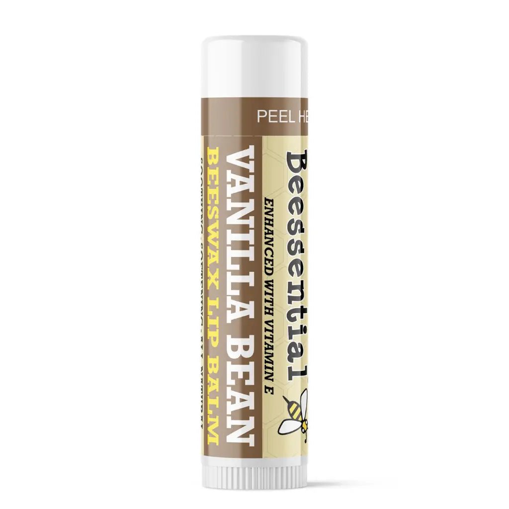 Vanilla Bean Beeswax Lip Balm - Beessential
