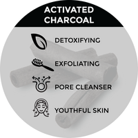Activated Charcoal Body Wash - Gentle, hydrating, and nourishing detoxifying body cleanser.