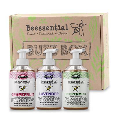 Beessential Hand Soap, Gentle, Plant Based, Natural Ingredients Foaming Hanad Soap