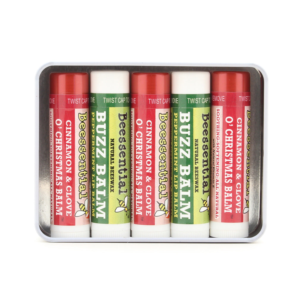 Choose five lip balms.