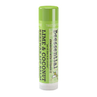 Beessential Coconut Lime Lip Balm tube - natural hydrating formula