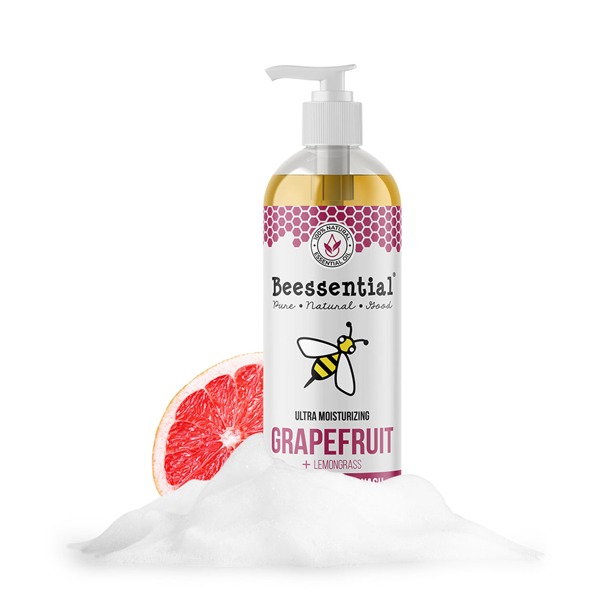 Grapefruit Body Wash with Lemongrass