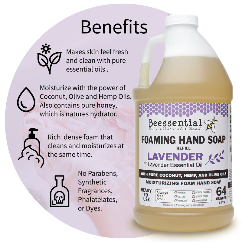 Lavender Foaming Soap Refill
