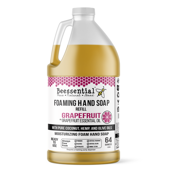 Grapefruit with Lemongrass Foaming Hand Soap - Refreshing & Zesty