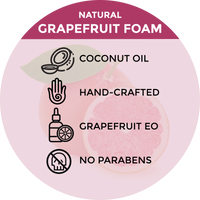 Benefits of Beessential Grapefruit and Lemongrass Foaming Hand Soap - Healing, moisturizing, and soft skin.