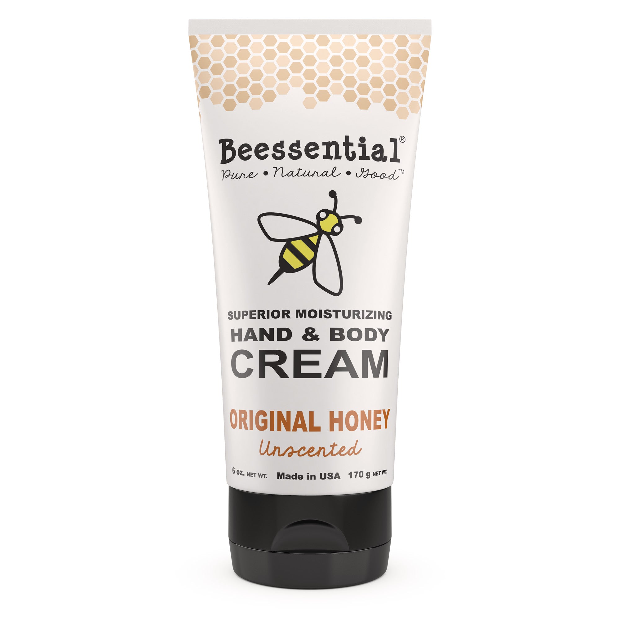Beessential Cream includes honey, cupuacu butter, beeswax, and silk protein to lock in moisture.