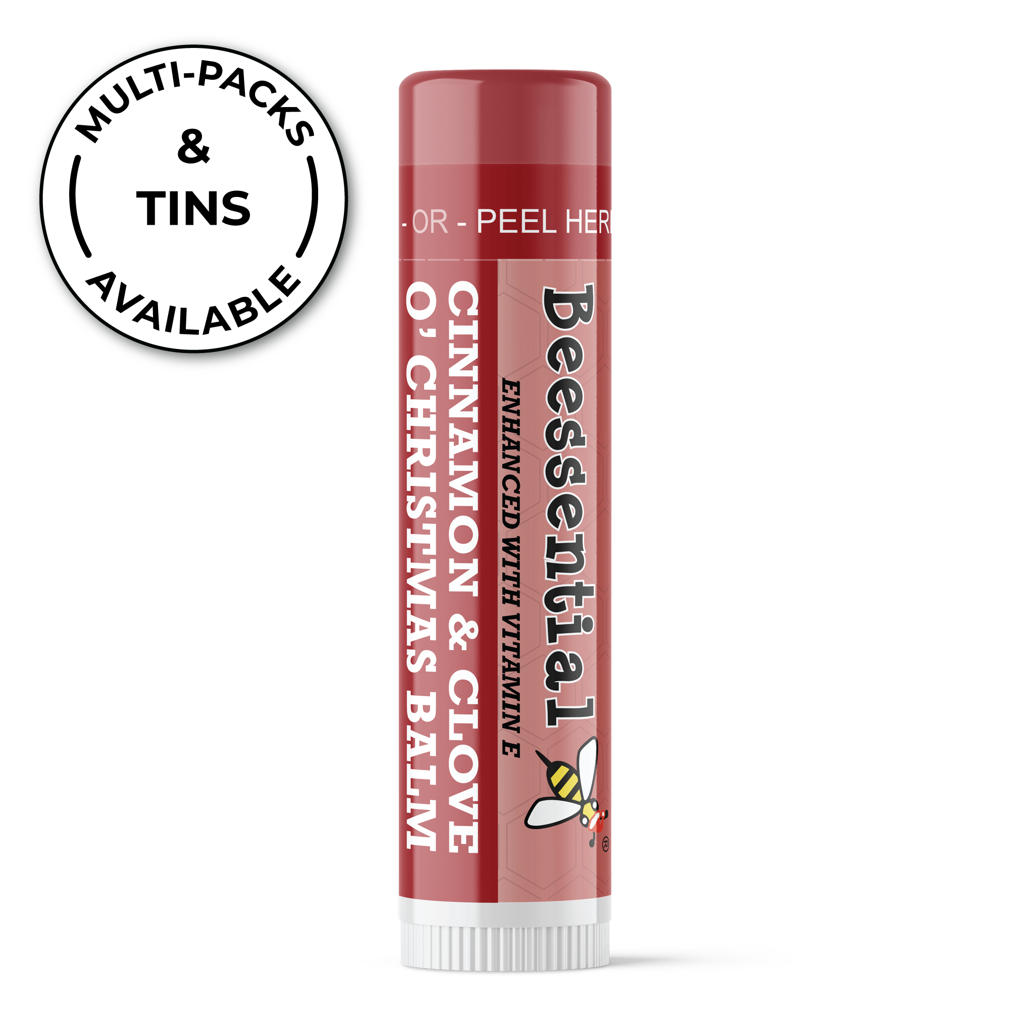 Cinnamon Beeswax Lip Balm - HOTLIX