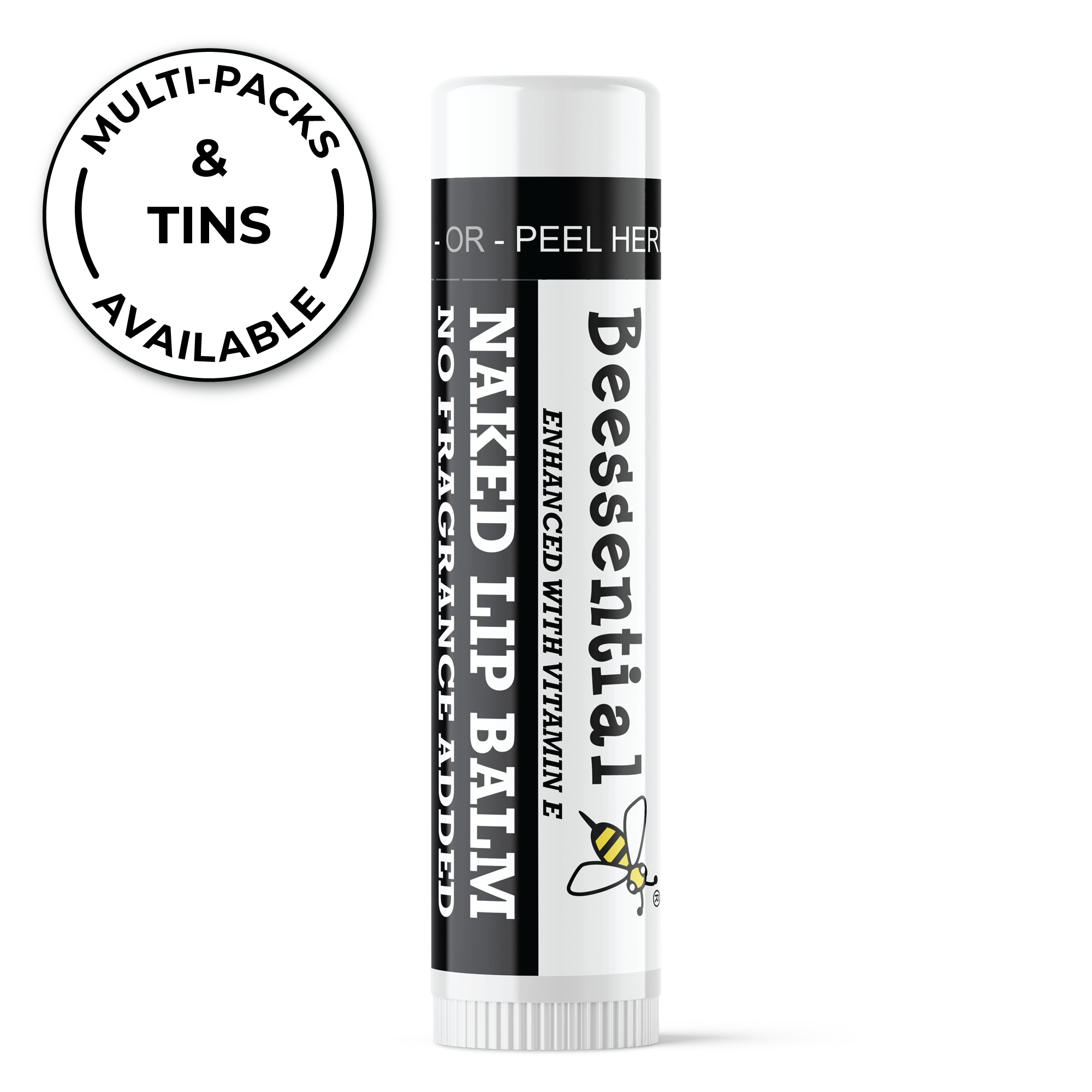 Naked Unscented Lip Balm