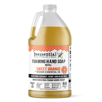 Natural ingredients in Sweet Orange Foaming Soap