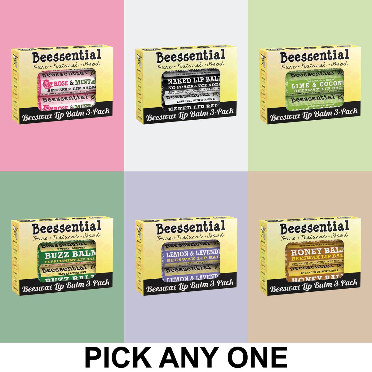 Mint rose balm natural beeswax honey orange peppermint lip balm sensitive skin coconut oil vitamin D