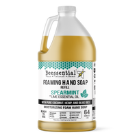 Natural ingredients in Spearmint Lime Foaming Soap