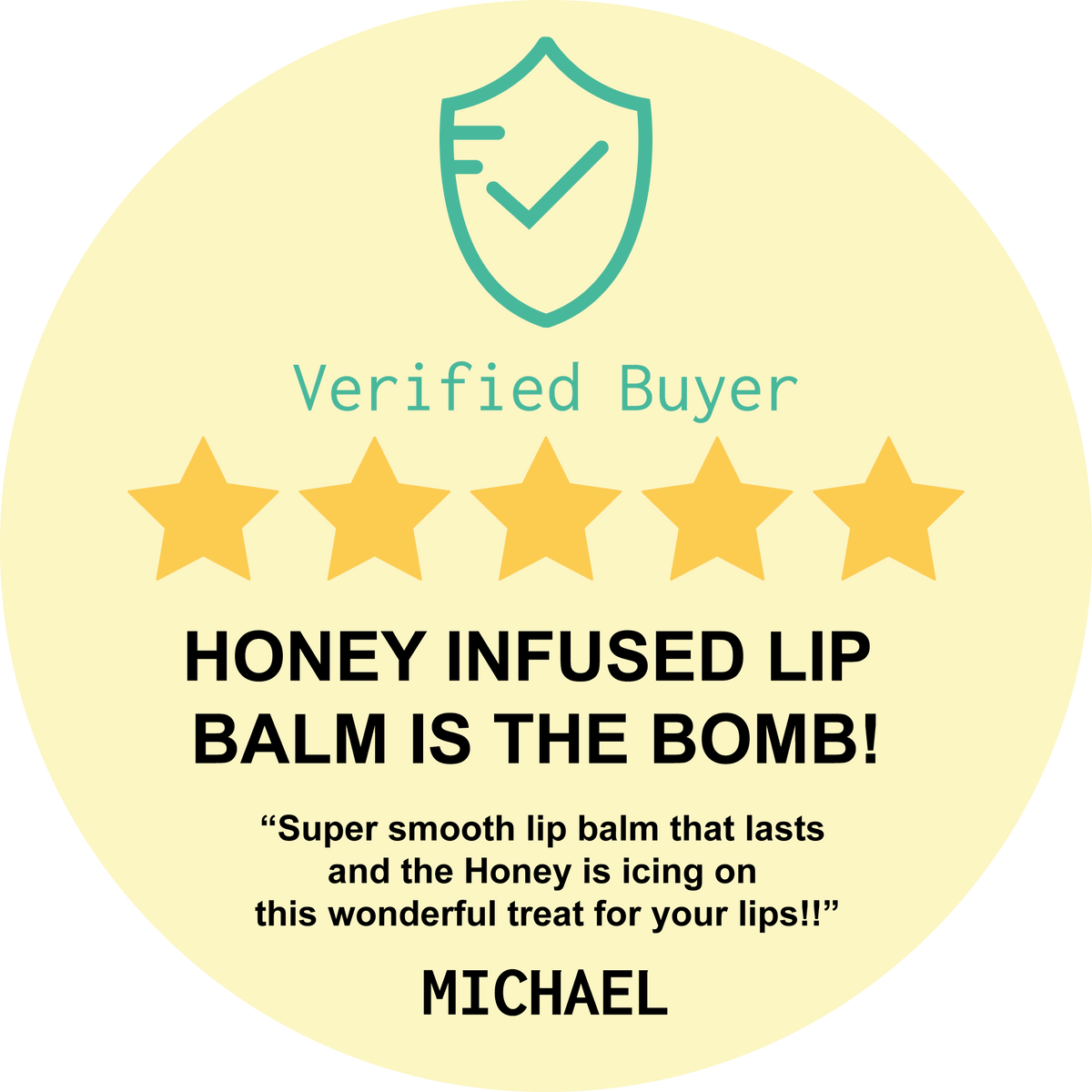 Honey Beeswax Lip Balm Beekeeper Made & Beekeeper Approved