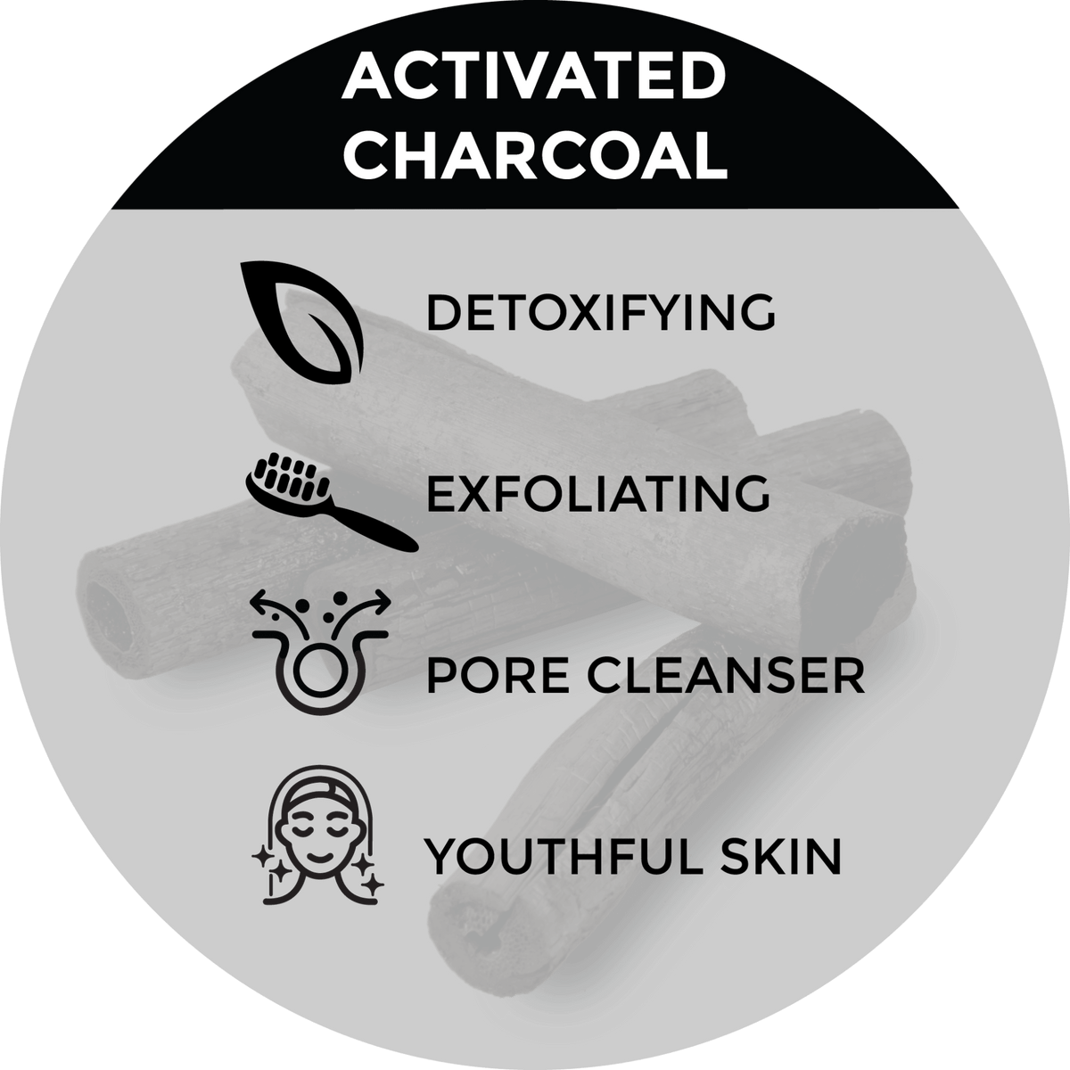 Activated Charcoal Body Wash - Detox & Hydrate - Beessential