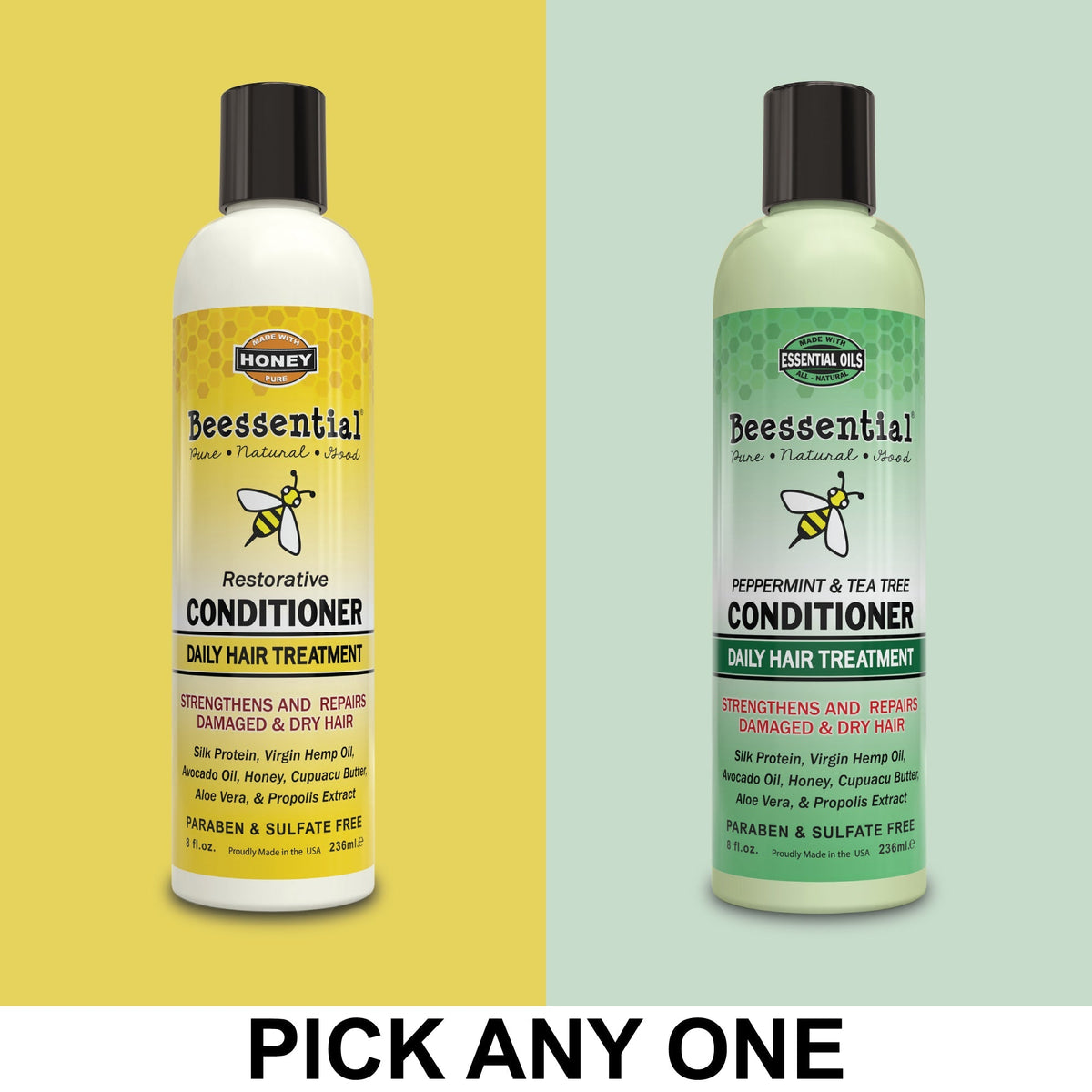 Beessential Shower Gift Set: The Perfect Natural Self - Care Gift - Beessential
