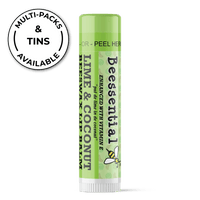 Coconut Lime Lip Balm - Natural, Hydrating, and Nourishing | Beessential - Beessential